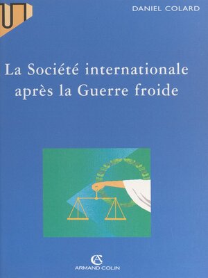cover image of La société internationale après la guerre froide